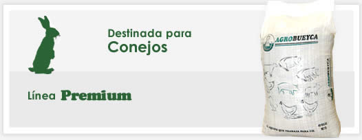 Linea destinada para la alimentación balanceados de Conejos